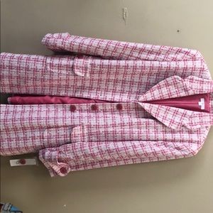 Women’s button up blazer jacket.